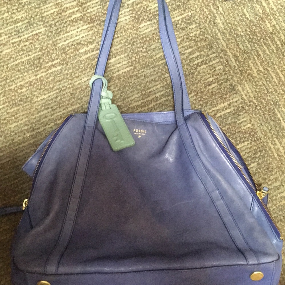 Blue FOSSIL purse